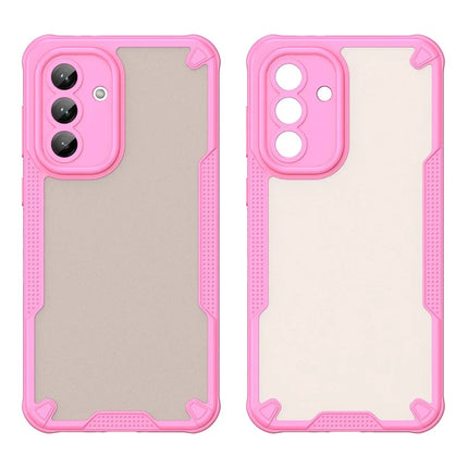 WANLONFENG MFFJ Series For Samsung Galaxy A36 5G Case Anti Drop TPU + Acrylic Phone Back Cover with Screen Film
