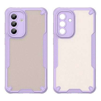 WANLONFENG MFFJ Series For Samsung Galaxy A36 5G Case Anti Drop TPU + Acrylic Phone Back Cover with Screen Film