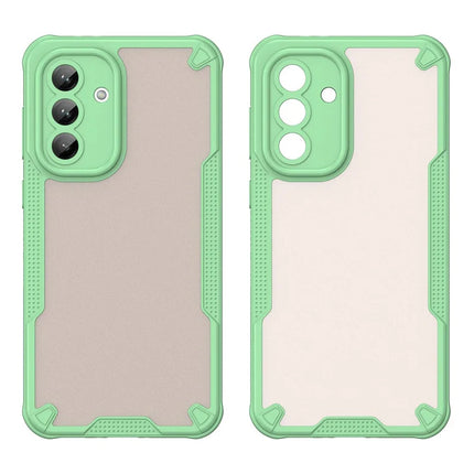 WANLONFENG MFFJ Series For Samsung Galaxy A36 5G Case Anti Drop TPU + Acrylic Phone Back Cover with Screen Film