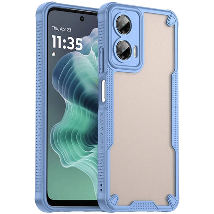 WANLONFENG MFFJ Series For Motorola Moto G35 5G Case Anti Drop TPU + Acrylic Phone Back Cover with Screen Film