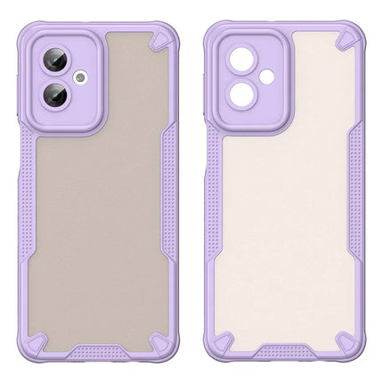 WANLONFENG MFFJ Series For Motorola Moto G55 5G Case Anti Drop TPU + Acrylic Phone Back Cover with Screen Film