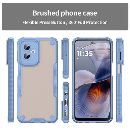 WANLONFENG MFFJ Series For Motorola Moto G55 5G Case Anti Drop TPU + Acrylic Phone Back Cover with Screen Film