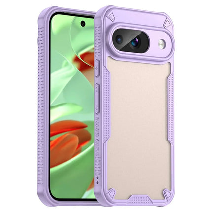 WANLONFENG MFFJ Series For Google Pixel 9 Case Anti Drop TPU + Acrylic Phone Back Cover with Screen Film