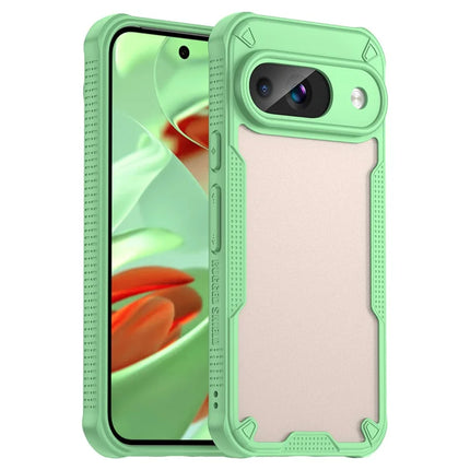 WANLONFENG MFFJ Series For Google Pixel 9 Case Anti Drop TPU + Acrylic Phone Back Cover with Screen Film