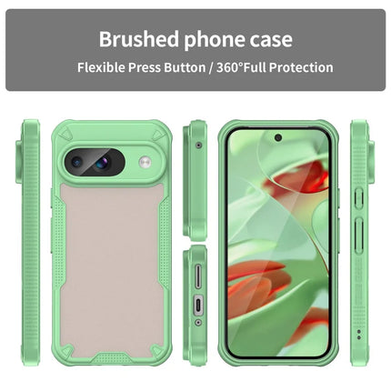 WANLONFENG MFFJ Series For Google Pixel 9 Case Anti Drop TPU + Acrylic Phone Back Cover with Screen Film