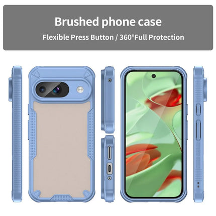 WANLONFENG MFFJ Series For Google Pixel 9 Case Anti Drop TPU + Acrylic Phone Back Cover with Screen Film