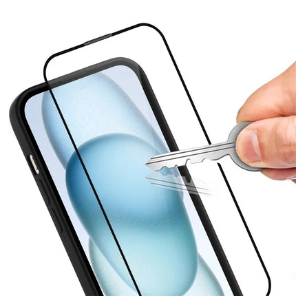 WANLONFENG MFFJ Series For Google Pixel 9 Pro Case Anti Drop TPU + Acrylic Phone Back Cover with Screen Film
