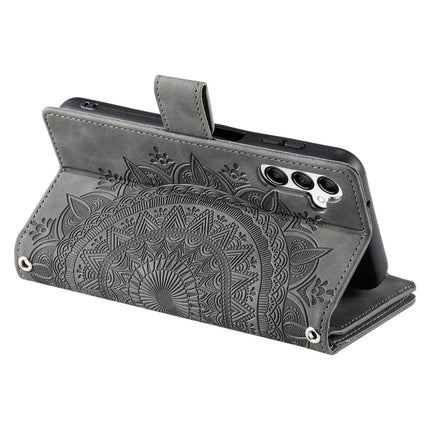 Style 006 For Samsung Galaxy A26 5G Wallet Case PU Leather Phone Cover Mandala Flower Pattern