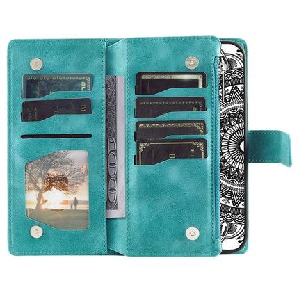Style 006 For Samsung Galaxy A26 5G Wallet Case PU Leather Phone Cover Mandala Flower Pattern