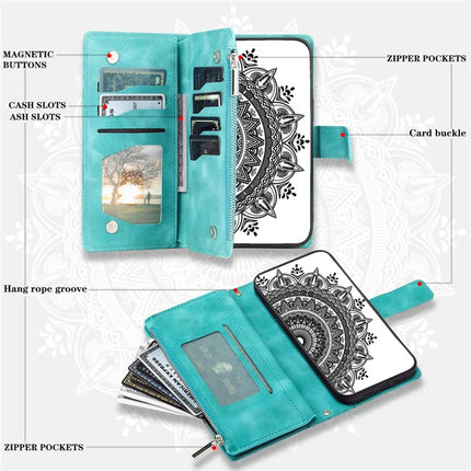 Style 006 For Samsung Galaxy A26 5G Wallet Case PU Leather Phone Cover Mandala Flower Pattern