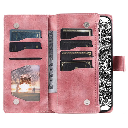 Style 006 For Samsung Galaxy A26 5G Wallet Case PU Leather Phone Cover Mandala Flower Pattern