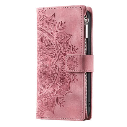 Style 006 For Samsung Galaxy A26 5G Wallet Case PU Leather Phone Cover Mandala Flower Pattern