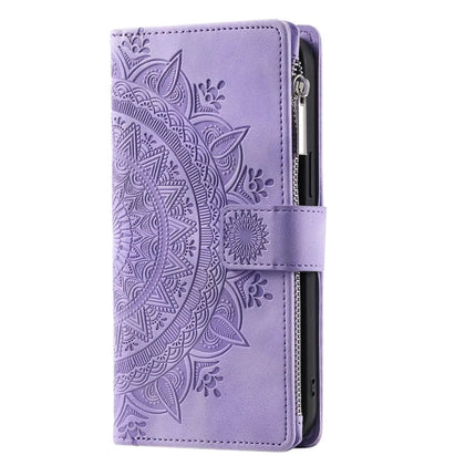 Style 006 For Samsung Galaxy A26 5G Wallet Case PU Leather Phone Cover Mandala Flower Pattern