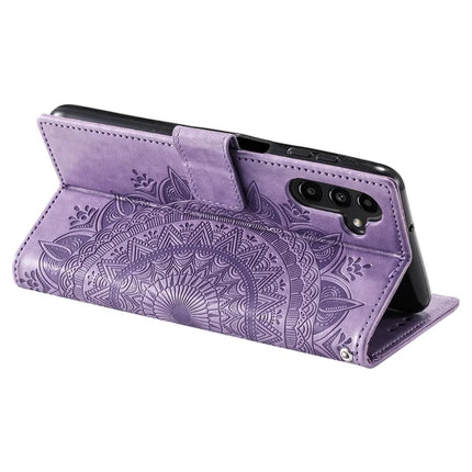 For Samsung Galaxy A26 5G Case Imprinted Totem PU Leather Wallet Stand Phone Cover