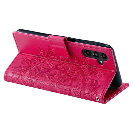 For Samsung Galaxy A26 5G Case Imprinted Totem PU Leather Wallet Stand Phone Cover