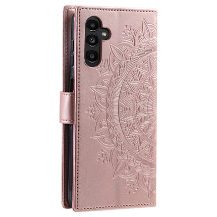 For Samsung Galaxy A26 5G Case Imprinted Totem PU Leather Wallet Stand Phone Cover