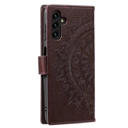 For Samsung Galaxy A26 5G Case Imprinted Totem PU Leather Wallet Stand Phone Cover
