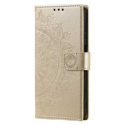 For Samsung Galaxy A26 5G Case Imprinted Totem PU Leather Wallet Stand Phone Cover