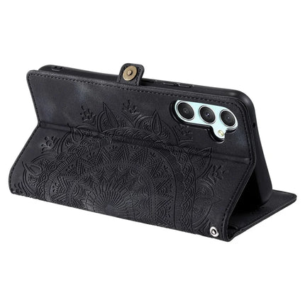 Style 016 For Samsung Galaxy A26 5G Case Skin Feel Totem Imprinted Wallet Leather Phone Cover