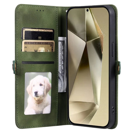 Style 016 For Samsung Galaxy A26 5G Case Skin Feel Totem Imprinted Wallet Leather Phone Cover