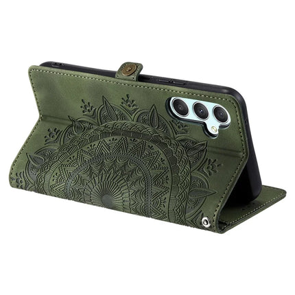 Style 016 For Samsung Galaxy A26 5G Case Skin Feel Totem Imprinted Wallet Leather Phone Cover