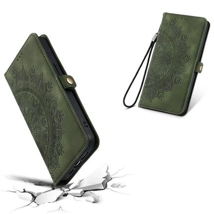 Style 016 For Samsung Galaxy A26 5G Case Skin Feel Totem Imprinted Wallet Leather Phone Cover