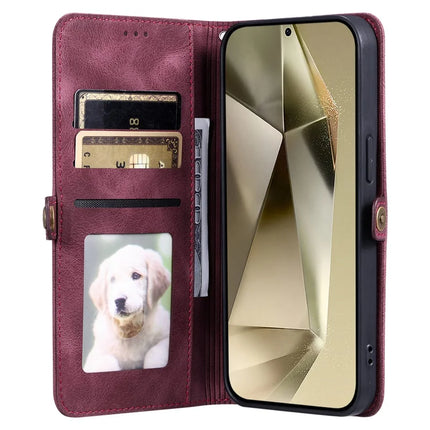 Style 016 For Samsung Galaxy A26 5G Case Skin Feel Totem Imprinted Wallet Leather Phone Cover