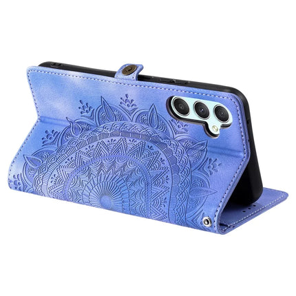 Style 016 For Samsung Galaxy A26 5G Case Skin Feel Totem Imprinted Wallet Leather Phone Cover