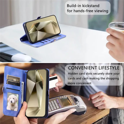 Style 016 For Samsung Galaxy A26 5G Case Skin Feel Totem Imprinted Wallet Leather Phone Cover