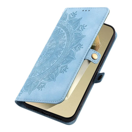 Style 016 For Samsung Galaxy A26 5G Case Skin Feel Totem Imprinted Wallet Leather Phone Cover