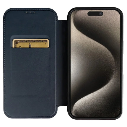 For iPhone 15 Pro Max Magnetic Case RCS Eco Friendly Phone Cover with Kickstand RFID Blocking