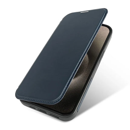For iPhone 15 Pro Max Magnetic Case RCS Eco Friendly Phone Cover with Kickstand RFID Blocking