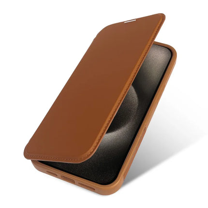 For iPhone 15 Pro Max Magnetic Case RCS Eco Friendly Phone Cover with Kickstand RFID Blocking