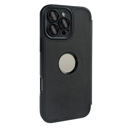 For iPhone 16 Pro Max Magnetic Case RCS Eco Friendly Phone Cover with Kickstand RFID Blocking
