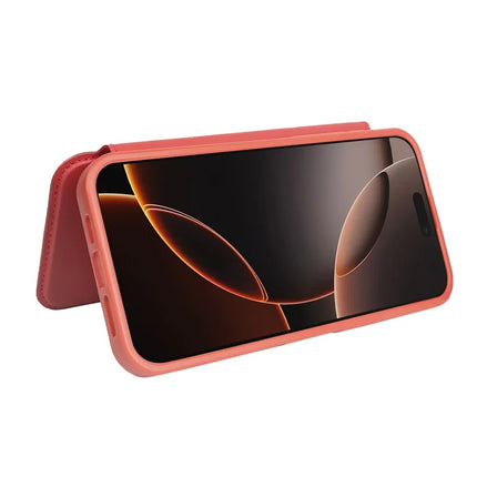 For iPhone 16 Pro Max Magnetic Case RCS Eco Friendly Phone Cover with Kickstand RFID Blocking