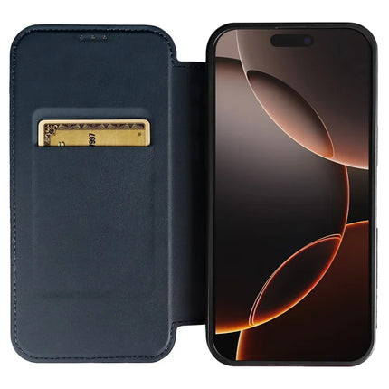 For iPhone 16 Pro Max Magnetic Case RCS Eco Friendly Phone Cover with Kickstand RFID Blocking