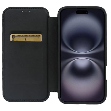 For iPhone 16 Plus Magnetic Case RCS Eco Friendly Phone Cover with Kickstand RFID Blocking