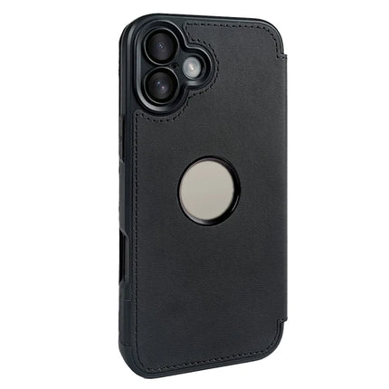 For iPhone 16 Plus Magnetic Case RCS Eco Friendly Phone Cover with Kickstand RFID Blocking