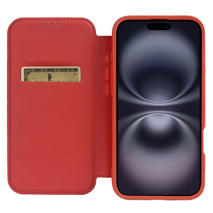 For iPhone 16 Plus Magnetic Case RCS Eco Friendly Phone Cover with Kickstand RFID Blocking