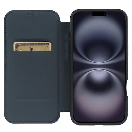 For iPhone 16 Plus Magnetic Case RCS Eco Friendly Phone Cover with Kickstand RFID Blocking