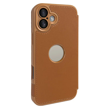 For iPhone 16 Plus Magnetic Case RCS Eco Friendly Phone Cover with Kickstand RFID Blocking
