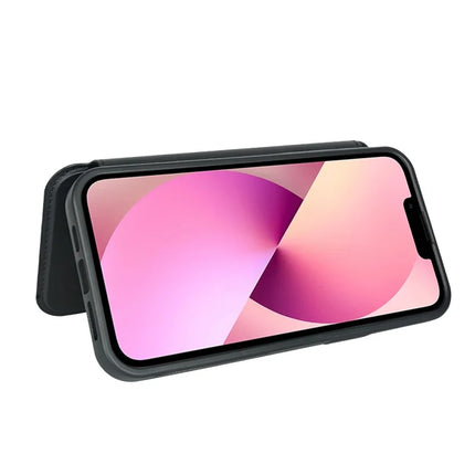 For iPhone 13 Magnetic Case RCS Eco Friendly Phone Cover with Kickstand RFID Blocking