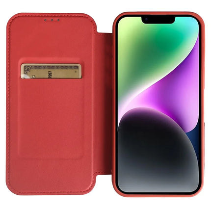 For iPhone 14 Magnetic Case RCS Eco Friendly Phone Cover with Kickstand RFID Blocking