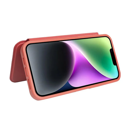 For iPhone 14 Magnetic Case RCS Eco Friendly Phone Cover with Kickstand RFID Blocking