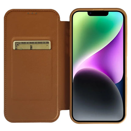 For iPhone 14 Magnetic Case RCS Eco Friendly Phone Cover with Kickstand RFID Blocking