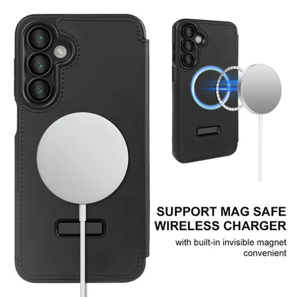 For Samsung Galaxy A16 5G Magnetic Case RCS Eco Friendly Phone Cover with Kickstand RFID Blocking