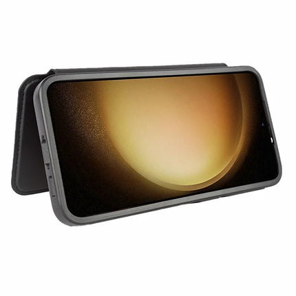For Samsung Galaxy S23+ Magnetic Case RCS Eco Friendly Phone Cover with Kickstand RFID Blocking