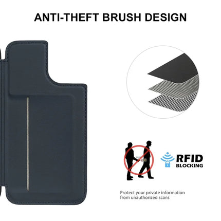For iPhone 11 Magnetic Case RCS Eco Friendly Flip Phone Cover with Kickstand RFID Blocking