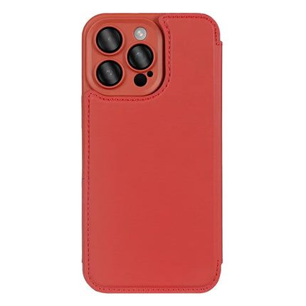For iPhone 15 Pro Max Magnetic Case RCS Eco Friendly Flip Phone Cover with Kickstand RFID Blocking