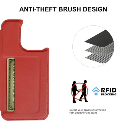 For iPhone 16 Pro Max Magnetic Case RCS Eco Friendly Flip Phone Cover with Kickstand RFID Blocking
